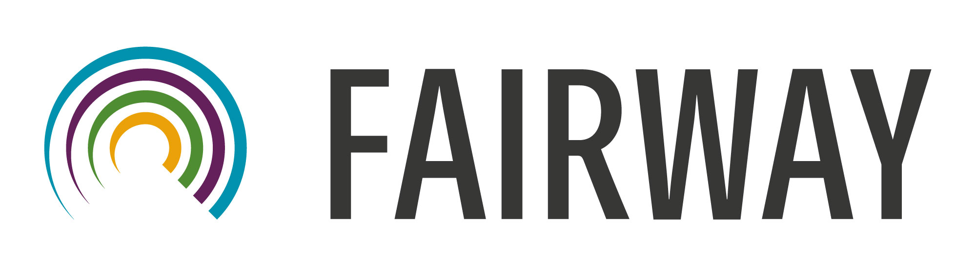 Fairway's company logo with coloured icon